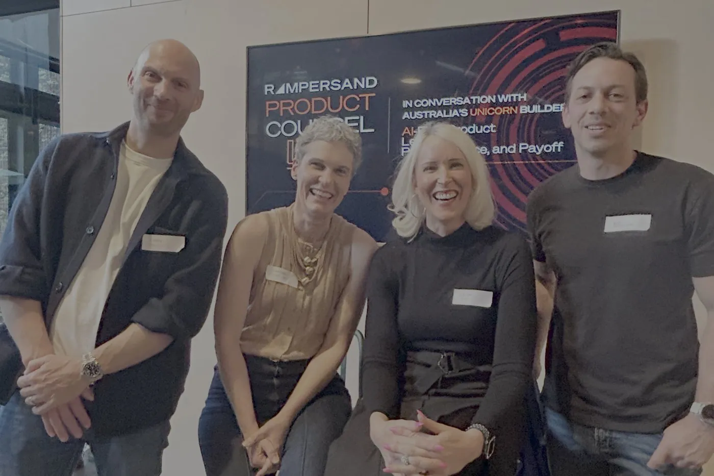 Kirsten Mann on the Rampersand Product Council panel on AI's impact on organisations